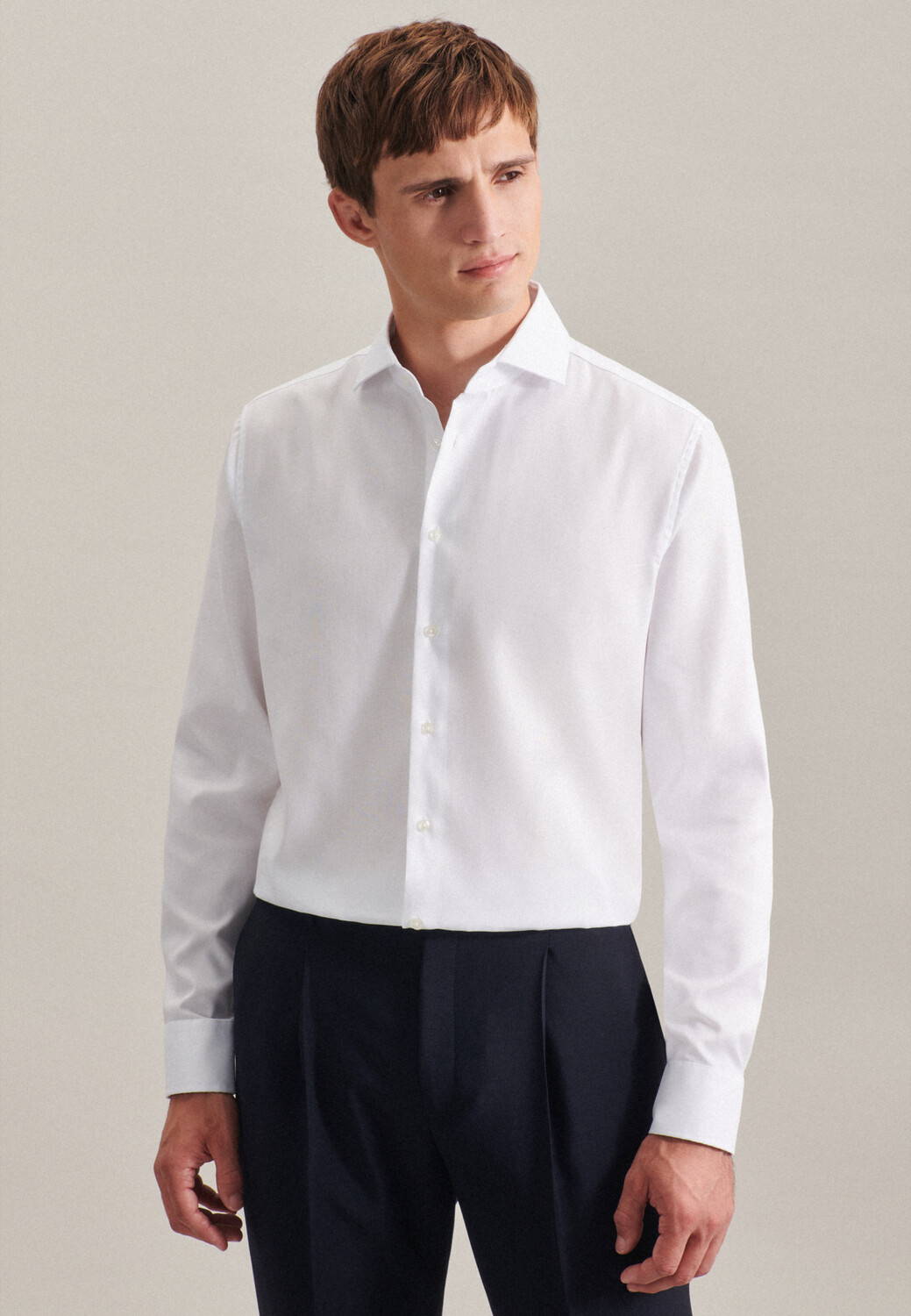 

Рубашка Seidensticker Oxford Shaped, белый