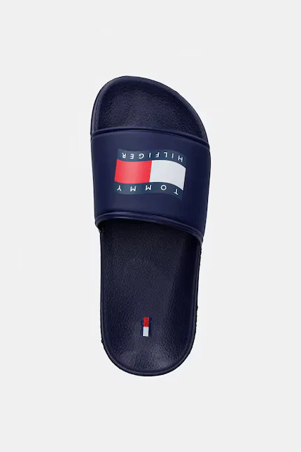Шлепанцы детские Tommy Hilfiger, синий — фото 4
