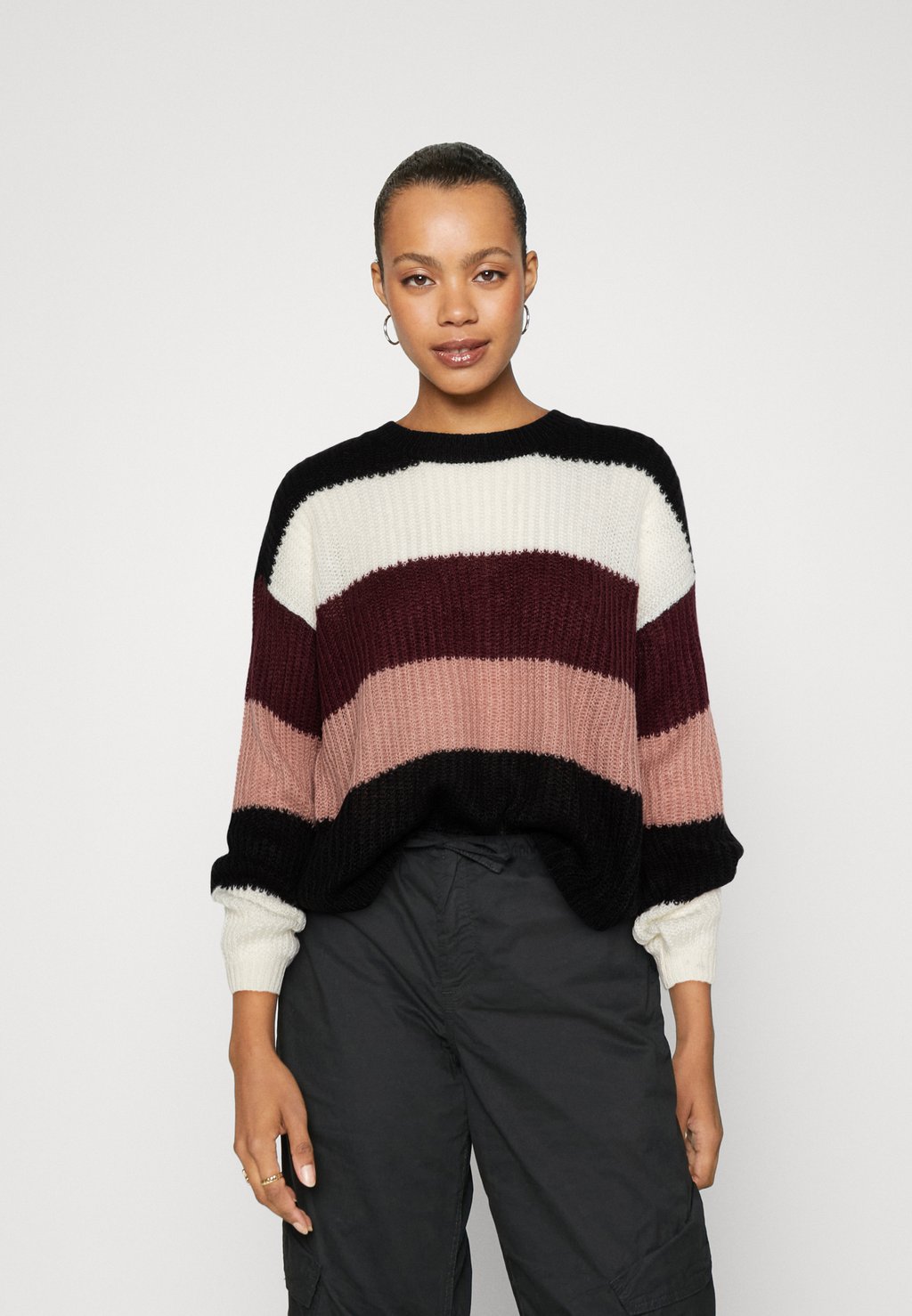 

Джемпер BADUT PULLOVER JDY, бургундия