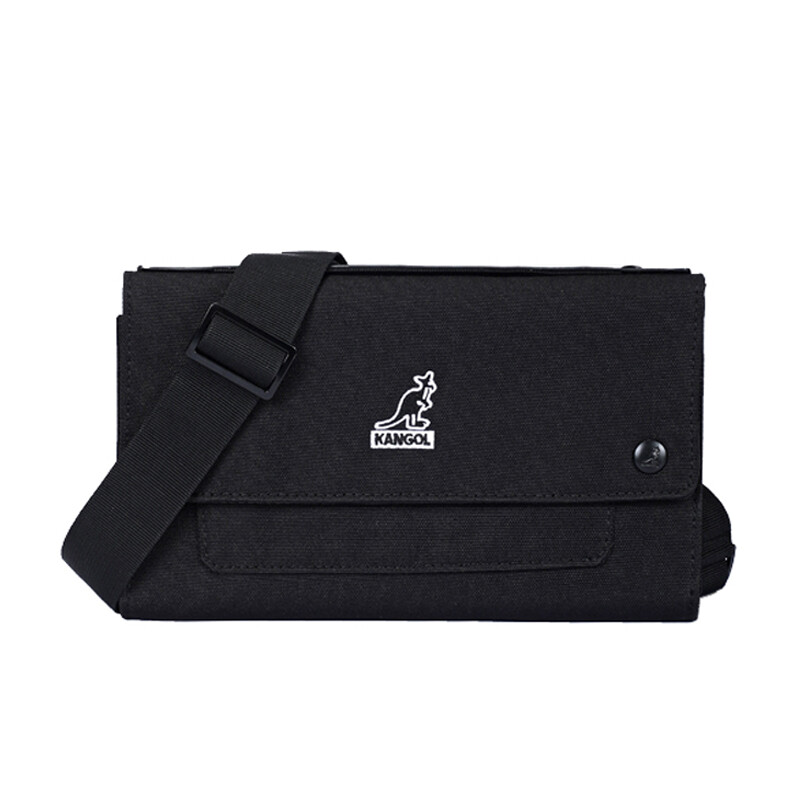 

Сумка через плечо унисекс KANGOL, Черный (с подарочной коробкой)
