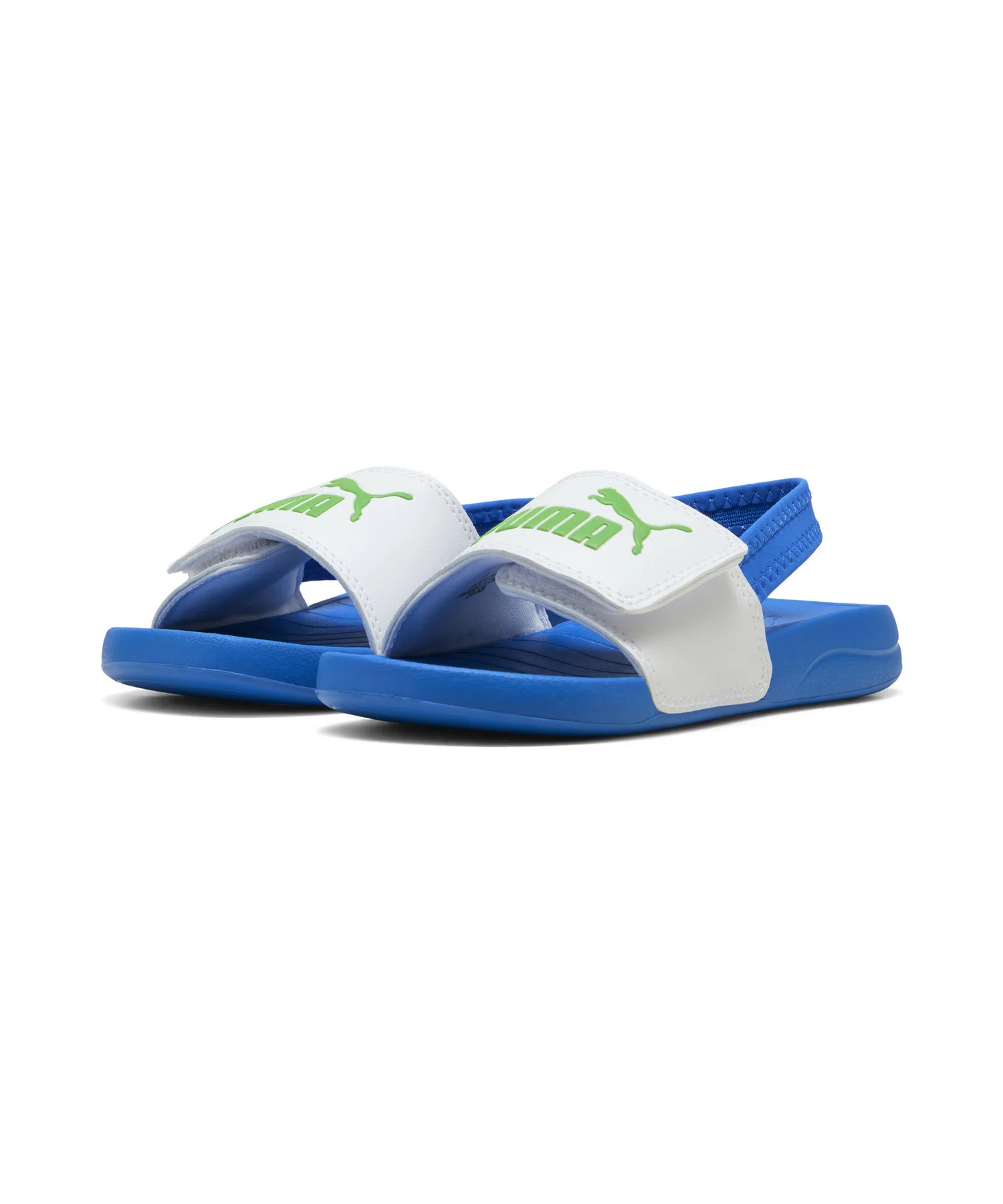Детские сандалии PUMA Popcat 20 Backstrap 17-21см синие — фото 2