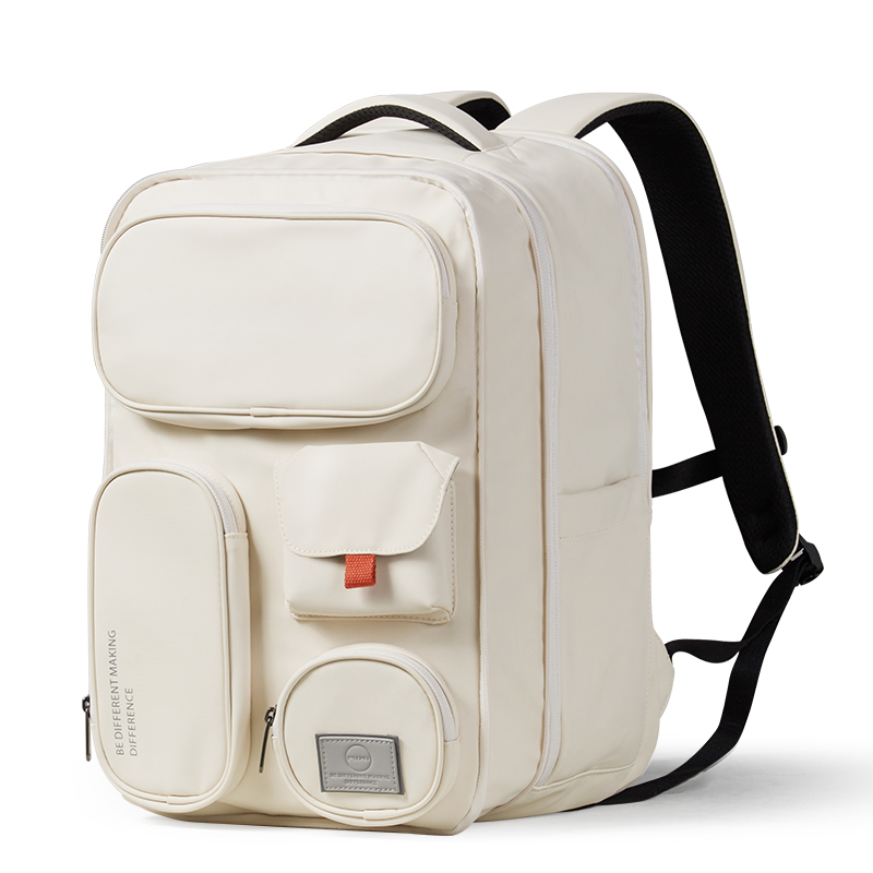 

Mi Hee Смесовая тканевая рюкзак среднего размера унисекс Krame/Moon White/Gray White/Carbon Gray/Nautical Blue/Night Green/Mocha, Klami (Expandable Version+Shoe Compartment) Upgraded