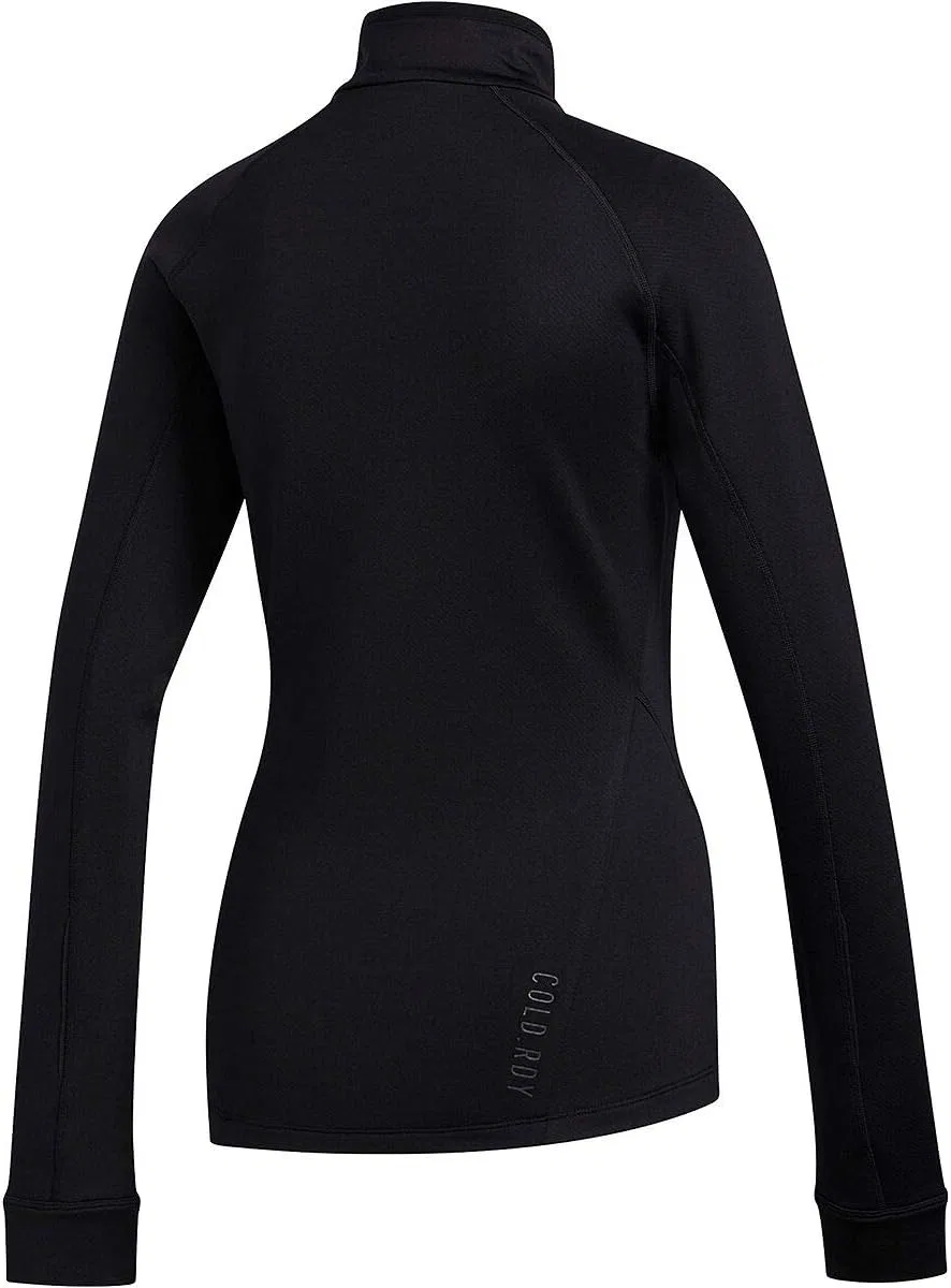 Женская тренировочная футболка с длинным рукавом adidas, цвет Black — фото 4
