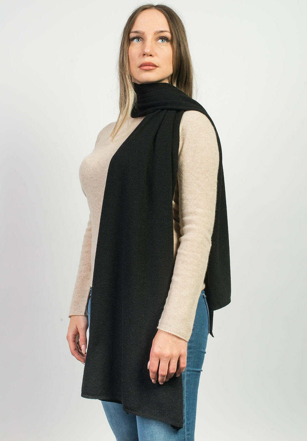 

Шарф LUXEX Dalle Piane Cashmere, черный