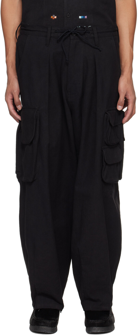 

Черные брюки-карго Forager Story Mfg.