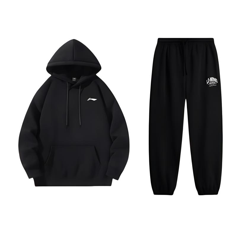 

LINING Спортивная мода Коллекция Повседневная спортивная одежда Мужская Black