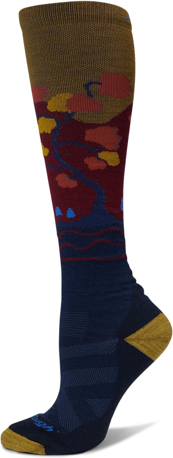 

Носки Darn Tough Vermont Enchanted OTC Midweight with Cushion, цвет Autumn