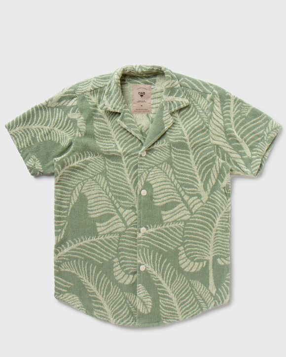 

Рубашка Oas Banana Leaf Terry Shirt, зеленый