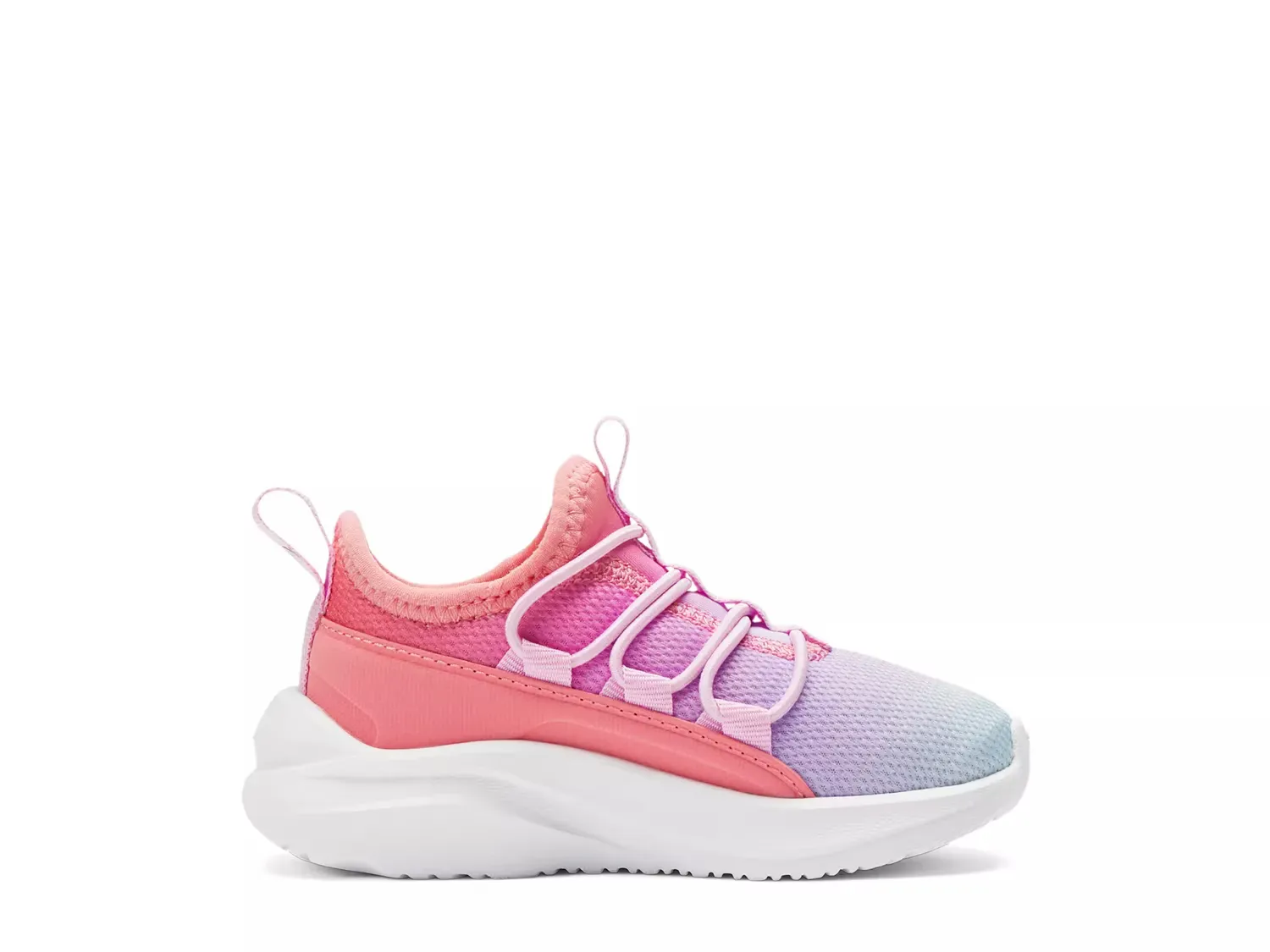 

ONE4ALL Sunset Слипоны Sneaker - детские Puma, Multicolor Tie Dye Print