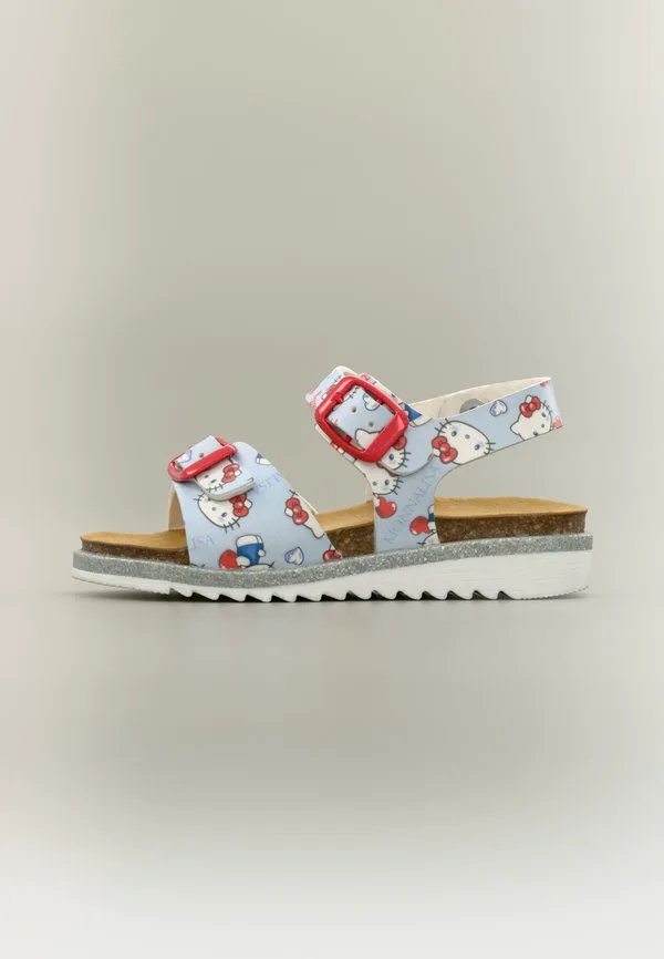 Сандалии hello kitty Monnalisa, Nuvola/Rosso