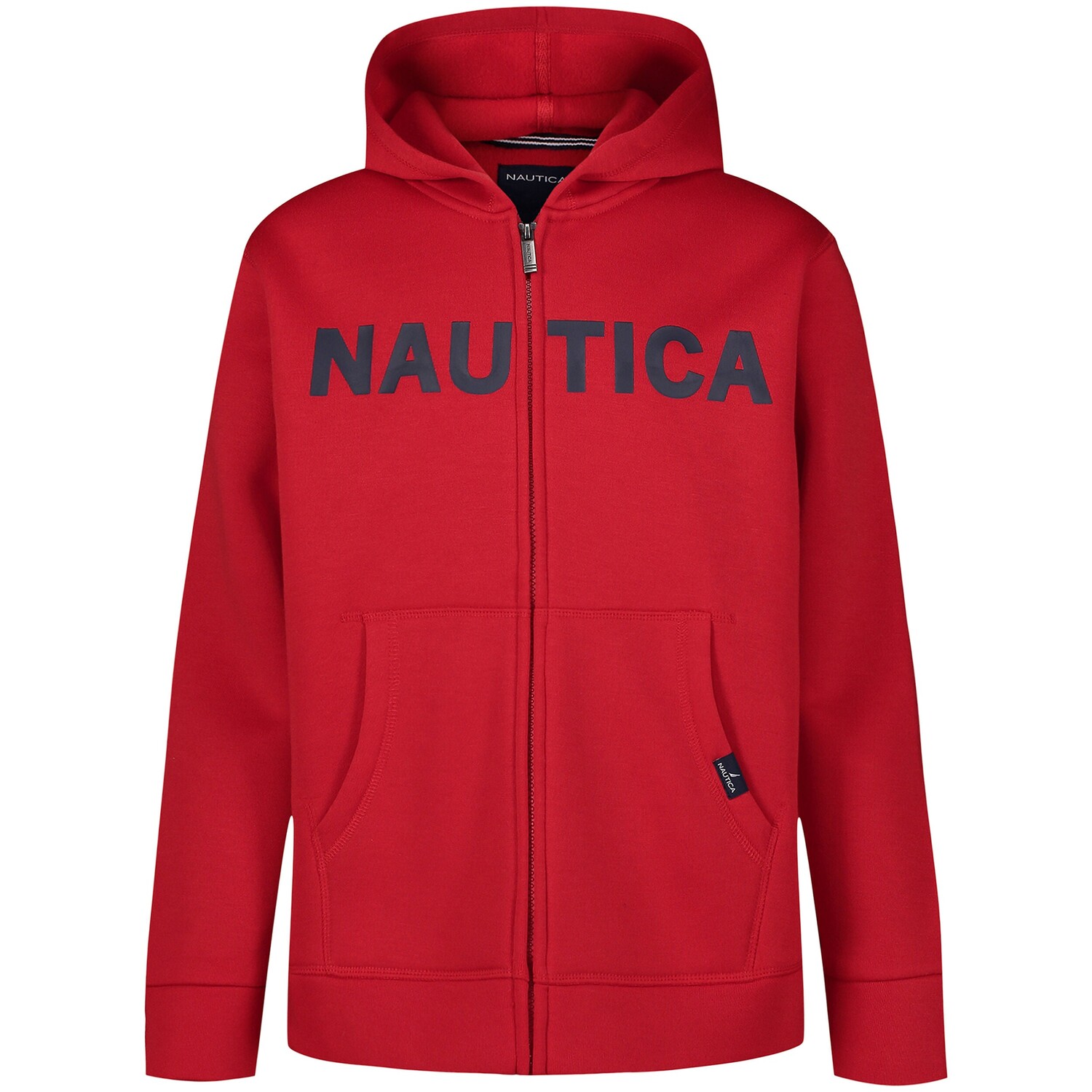 

Толстовка с молнией во всю длину для мальчиков Nautica Little (4–7), цвет Bright Coral