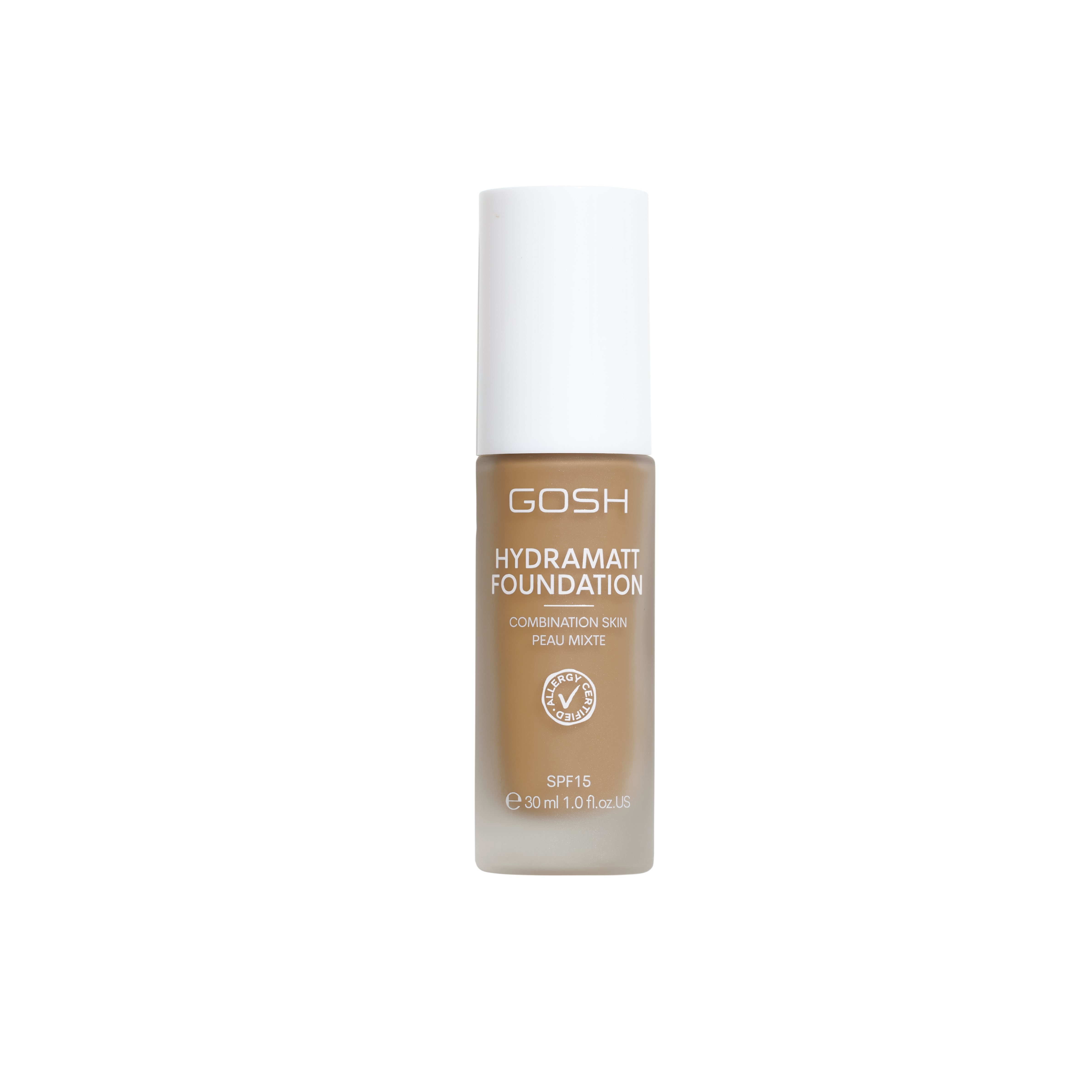 

Жидкая основа hydramatt foundation spf15 Gosh, цвет nr. 014y dark, 30 мл