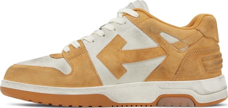 Кроссовки Off-White Out of Office 'Vintage Suede - Orange', оранжевый — фото 3