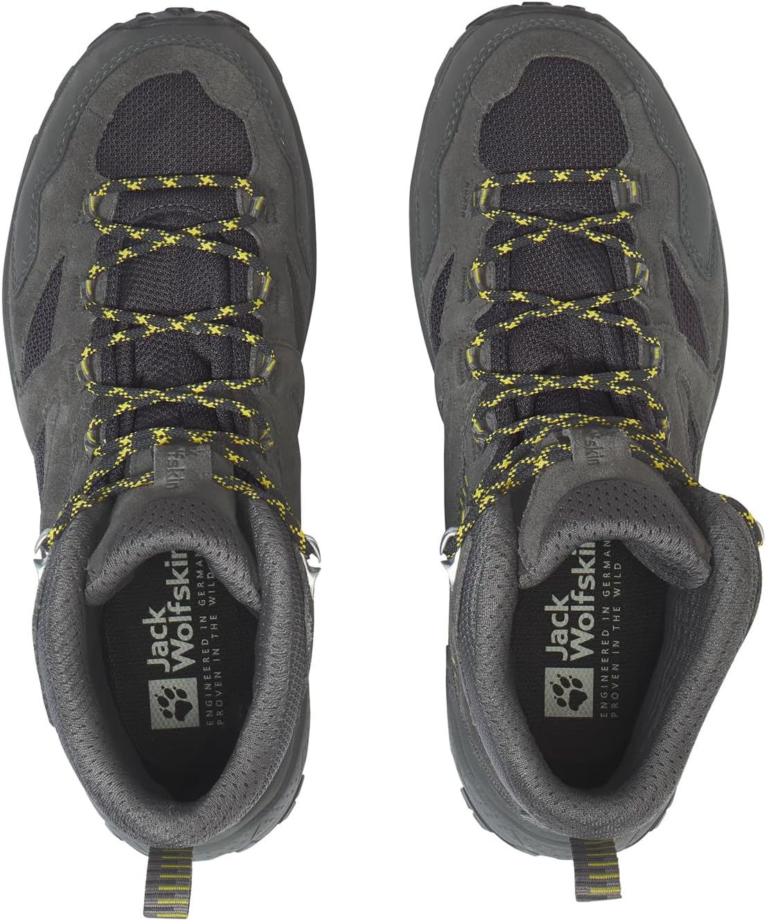 Мужские походные кроссовки Jack Wolfskin Vojo Tour Texapore Mid M, Slate — фото 3