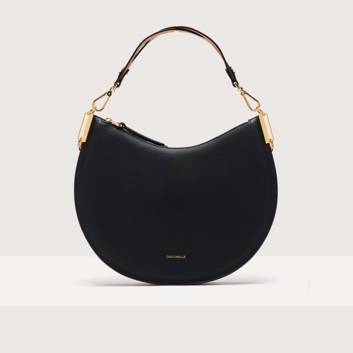 

Сумка через плечо Coccinelle Sunup Medium, цвет Noir/Cuir