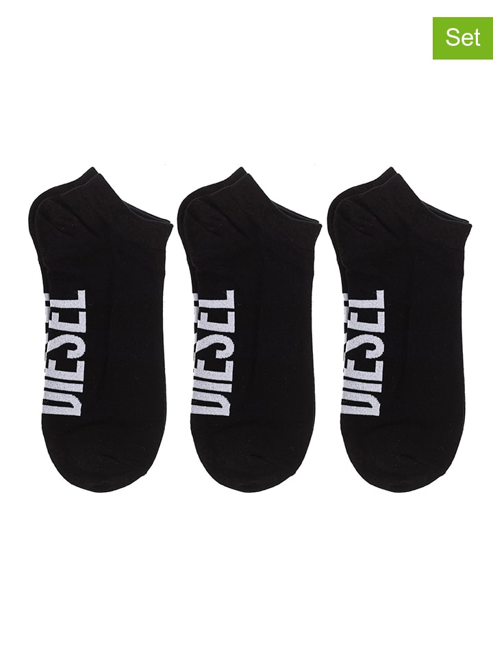 

Diesel Набор из 3 пар: черные носки