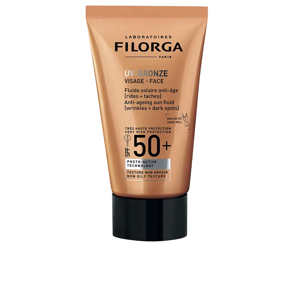 

Солнцезащитный крем Uv-Bronze Face Spf50+ Laboratoires Filorga, 40 мл