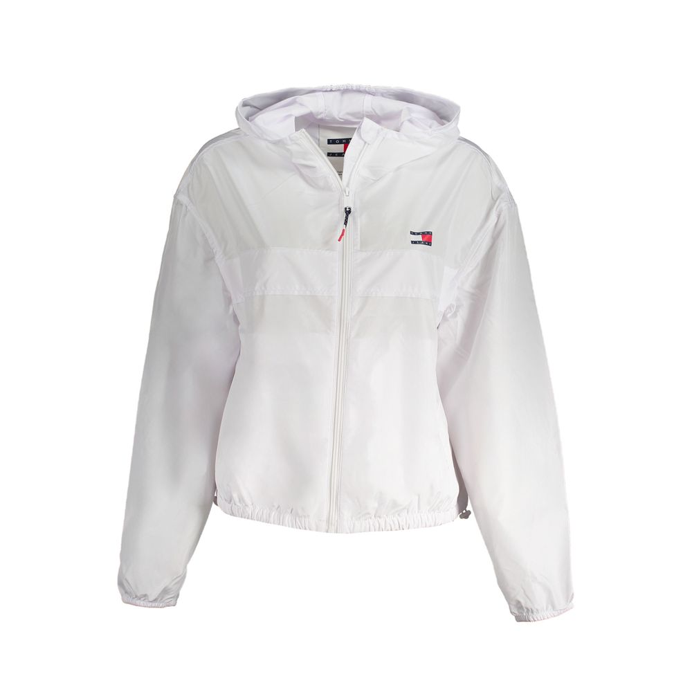 

Белая куртка из полиэстера Tommy Hilfiger