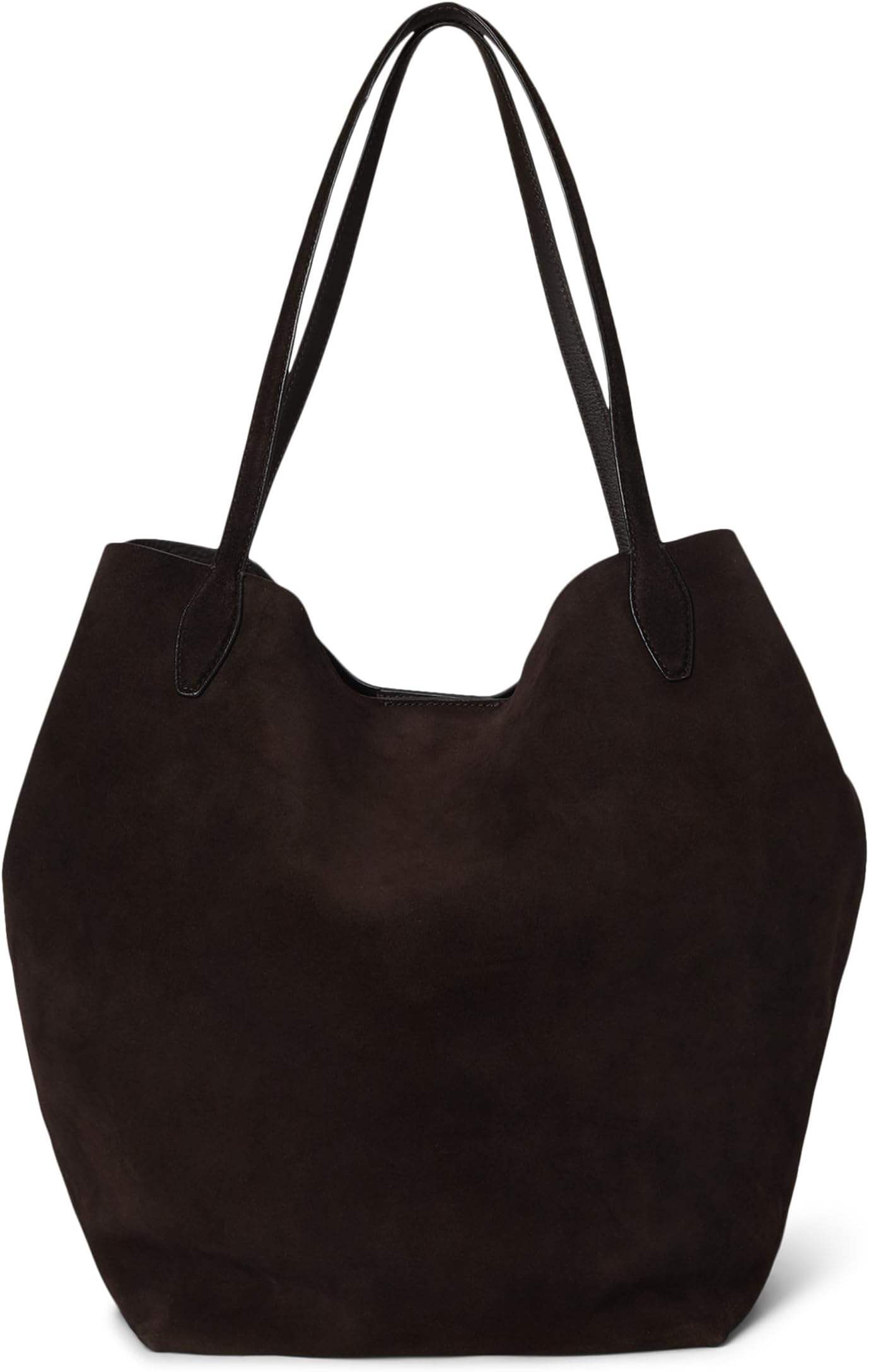

Сумка Madewell Oversized Soft Grain Shopper - Suede, цвет Dark Carob