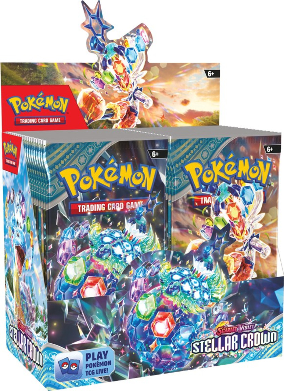 

Карточная игра Pokemon: Scarlet & Violet - Stellar Crown - Booster Box