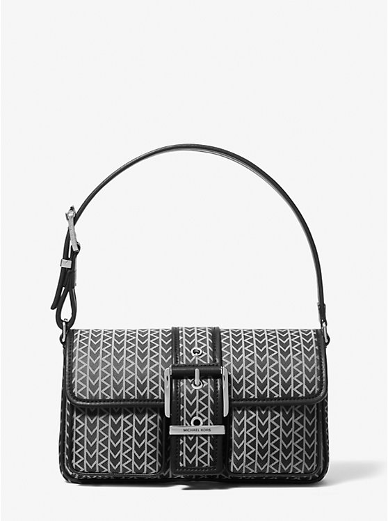 

Сумка Colby Mk2000 с жаккардовым логотипом Michael Kors, черный
