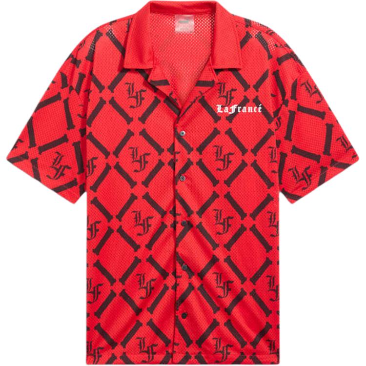 

PUMA Рубашка мужская LAMELO BALL SS24, красная, черная