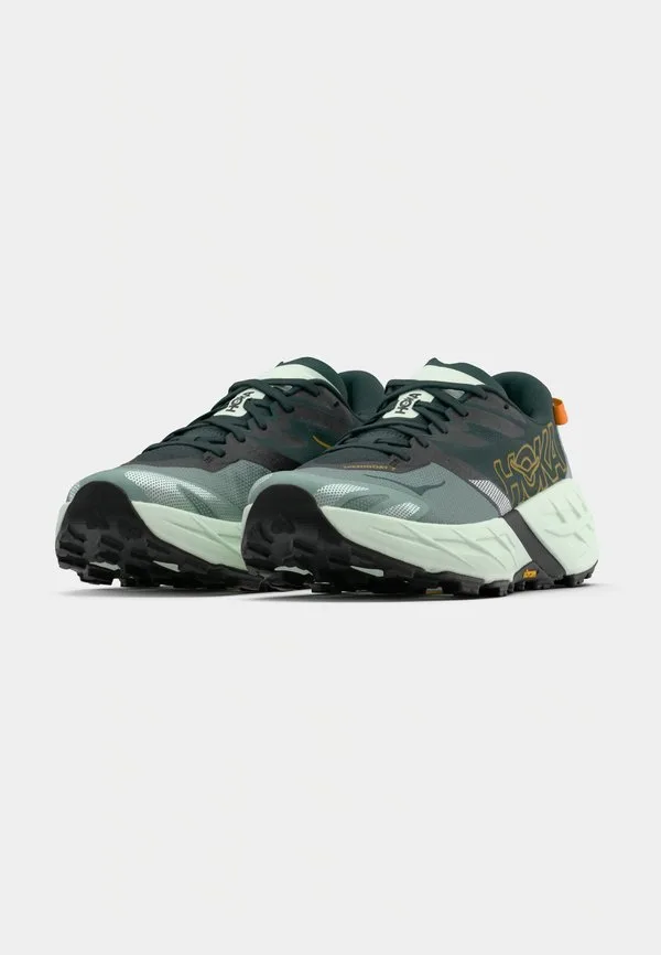 Кроссовки для трейлраннинга speedgoat 7 Hoka, Bay Leaf/Sea Glass — фото 3