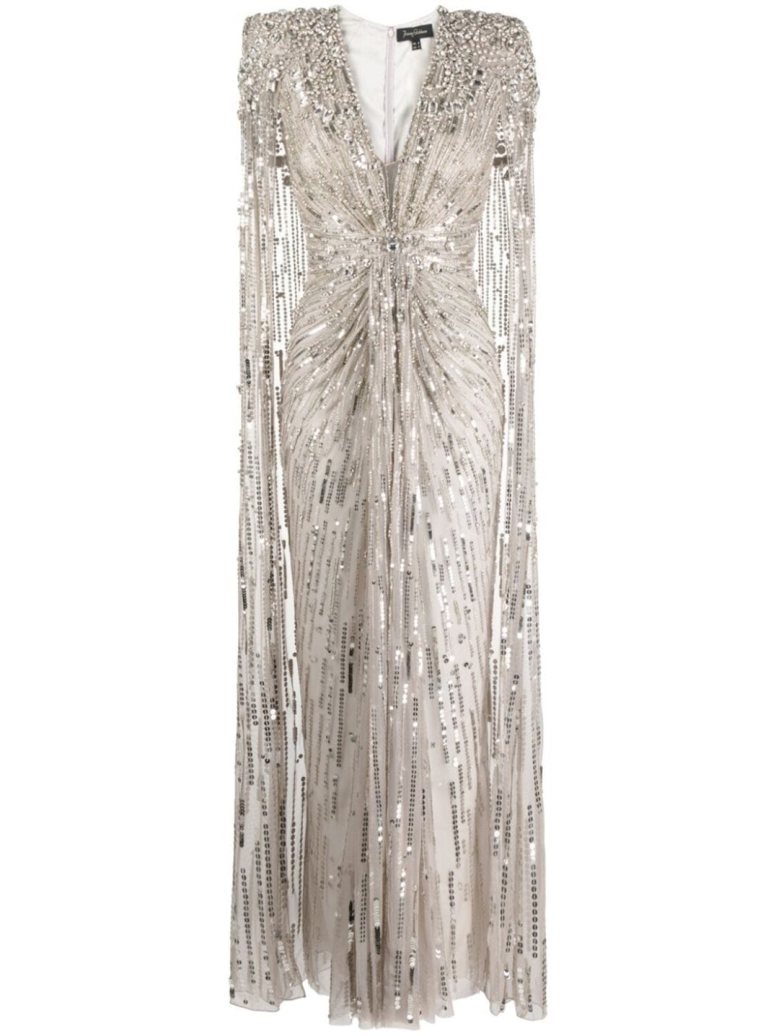 

Вечернее платье Lotus Lady Jenny Packham, серый