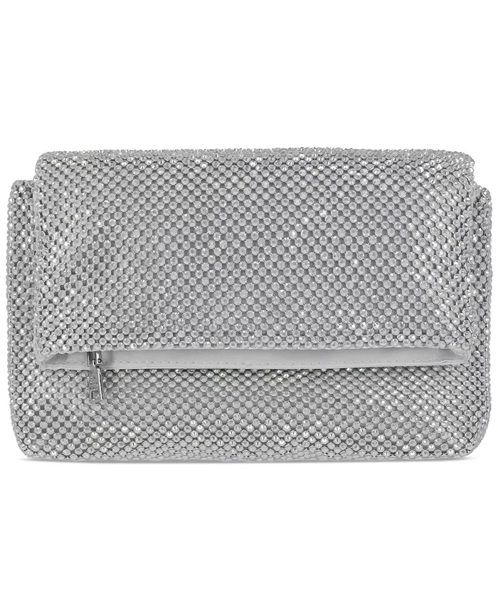 

Averry Mesh Crystal Crossbody I.N.C. International Concepts, серебряный