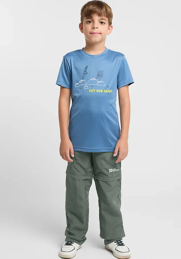 

Брюки на молнии Jack Wolfskin "SAFARI ZIP OFF PANTS K", зеленый