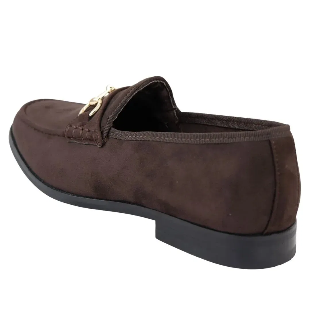 Мокасины из замши на slip-on Truclothing, коричневый — фото 2