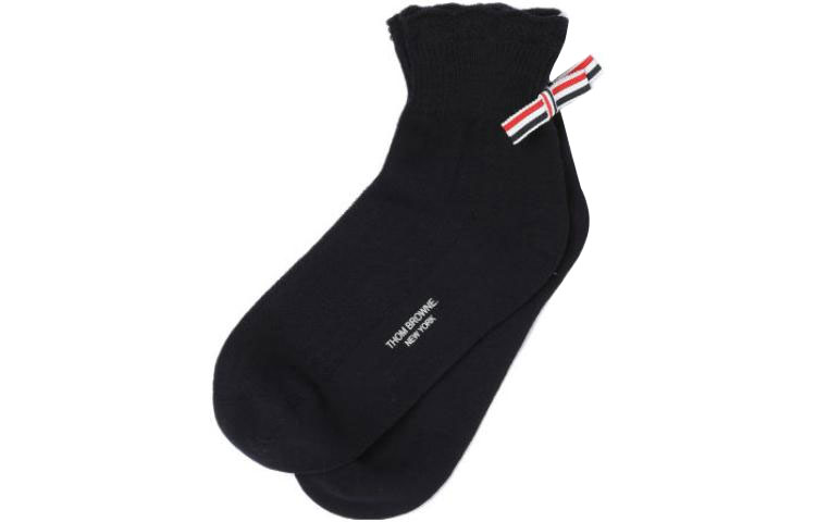 

THOM BROWNE Женские носки Crew Socks, 1 пара, цвет Marine Blue