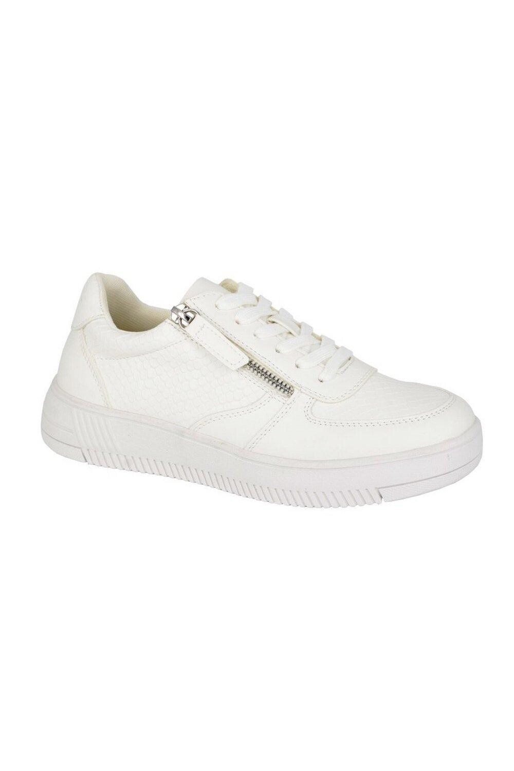 

Кроссовки Gloria Side Zip Trainers Cipriata, белый