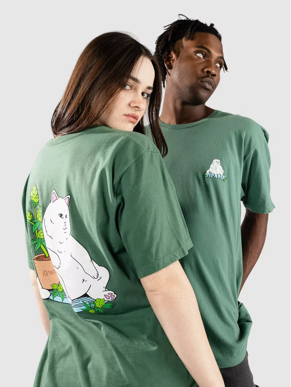 

Футболка Цветочного Мальчика Ripndip, зеленый