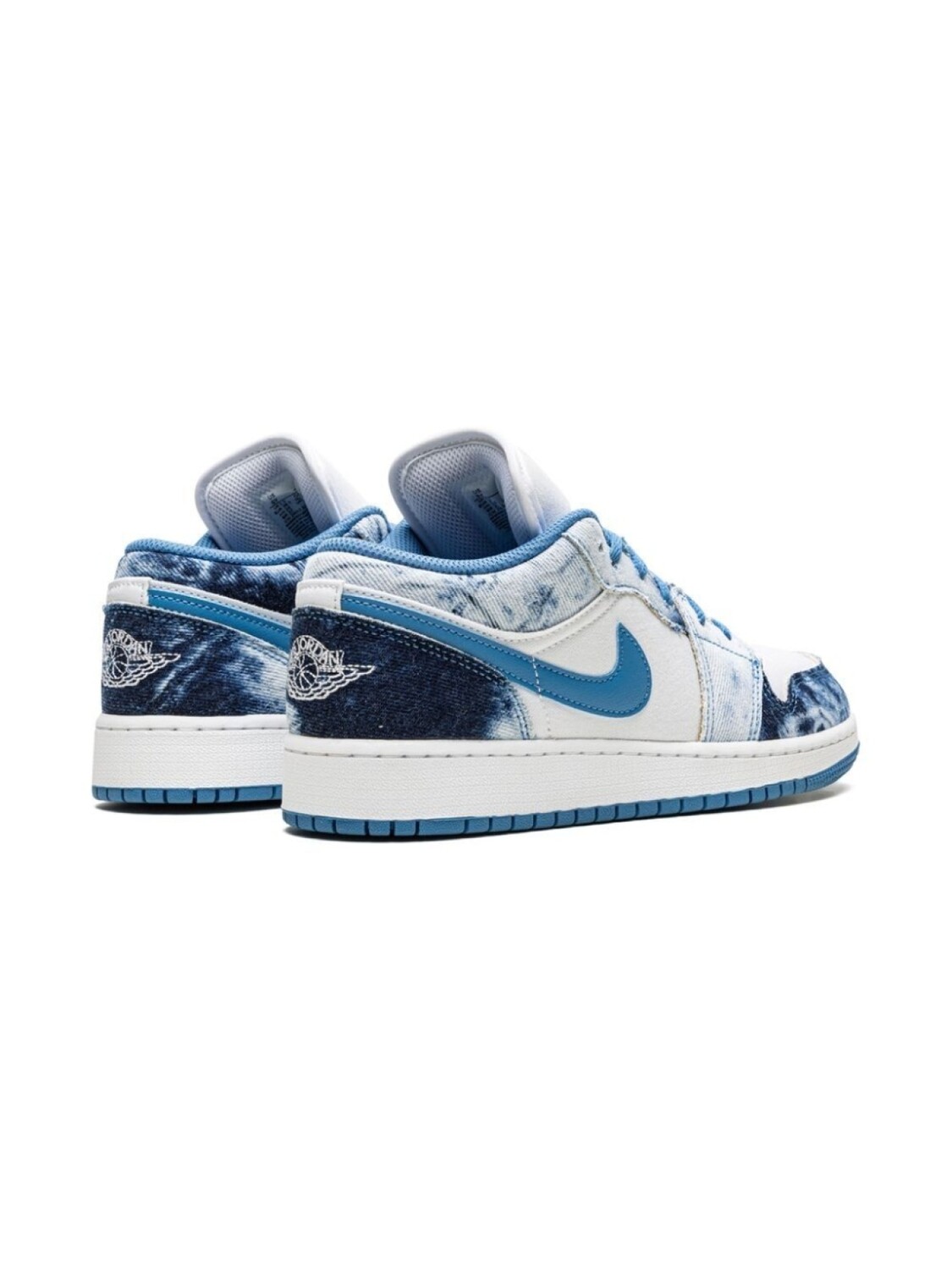 Кроссовки Air Jordan 1 Low Jordan Kids, синий — фото 3