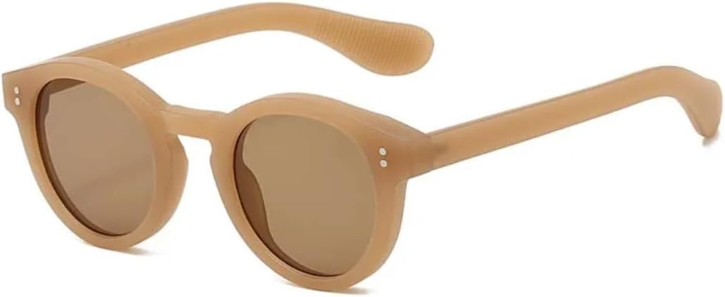 

Солнцезащитные очки с защитой UV400 | Овальные линзы Rivet Gradient Punk | Для женщин и мужчин, для занятий спортом на открытом воздухе и вождения DSVIGF, Lightbrown-brown