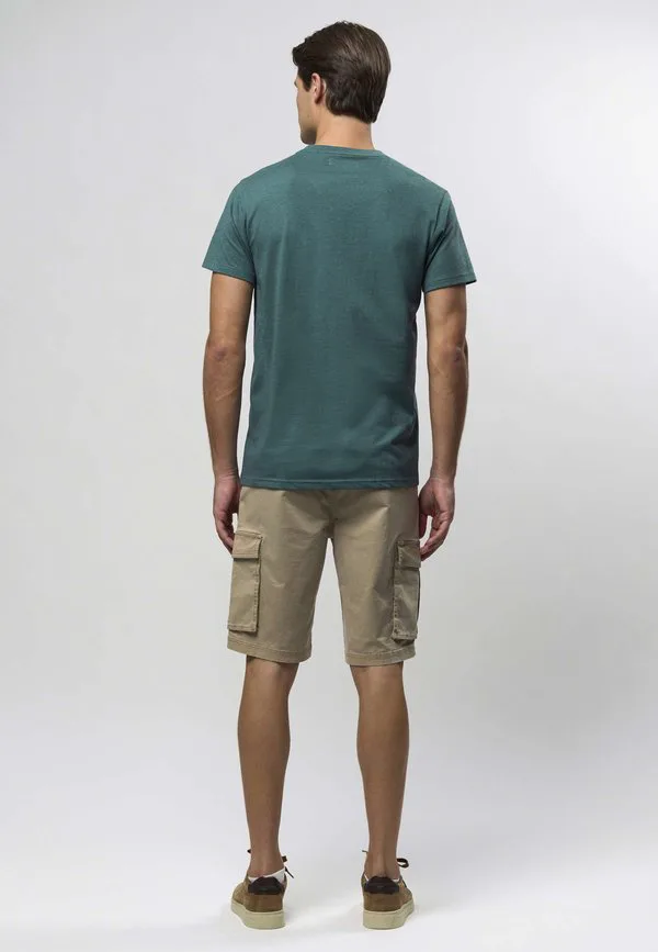 Базовая футболка umcem U.S. Polo Assn., Mediterranea Melange — фото 4