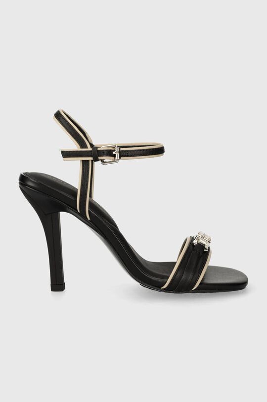 Босоножки на каблуке TH HARDWARE HEELED SANDAL Tommy Hilfiger, черный