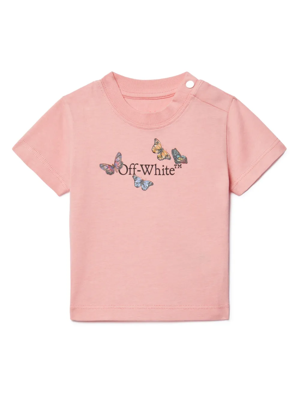 

Футболка Butterfly OFF-WHITE KIDS, розовый
