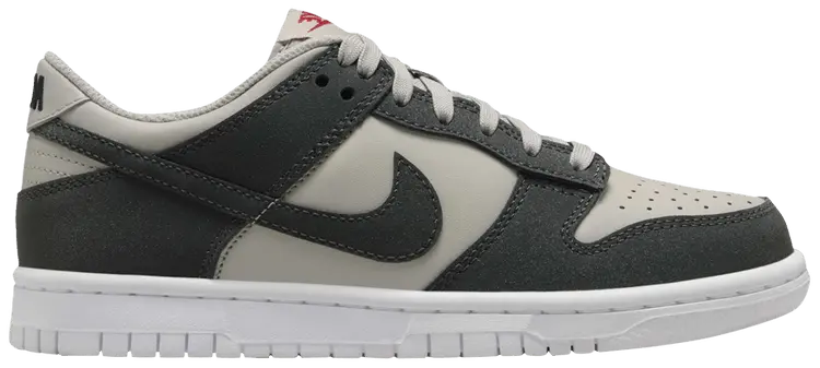 

Кроссовки Nike Dunk Low GS 'Light Iron Ore Anthracite Glitter', серый