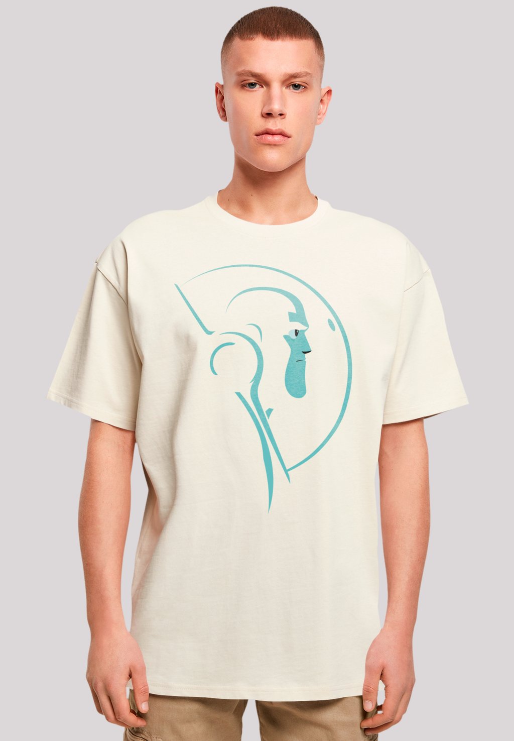 

Футболка с принтом BUZZ LIGHTYEAR SPACE HELMET STARE F4NT4STIC, песочный