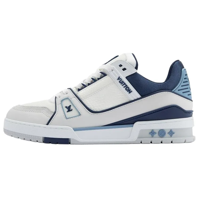 LOUIS VUITTON Кроссовки low top для скейтбординга мужские синие