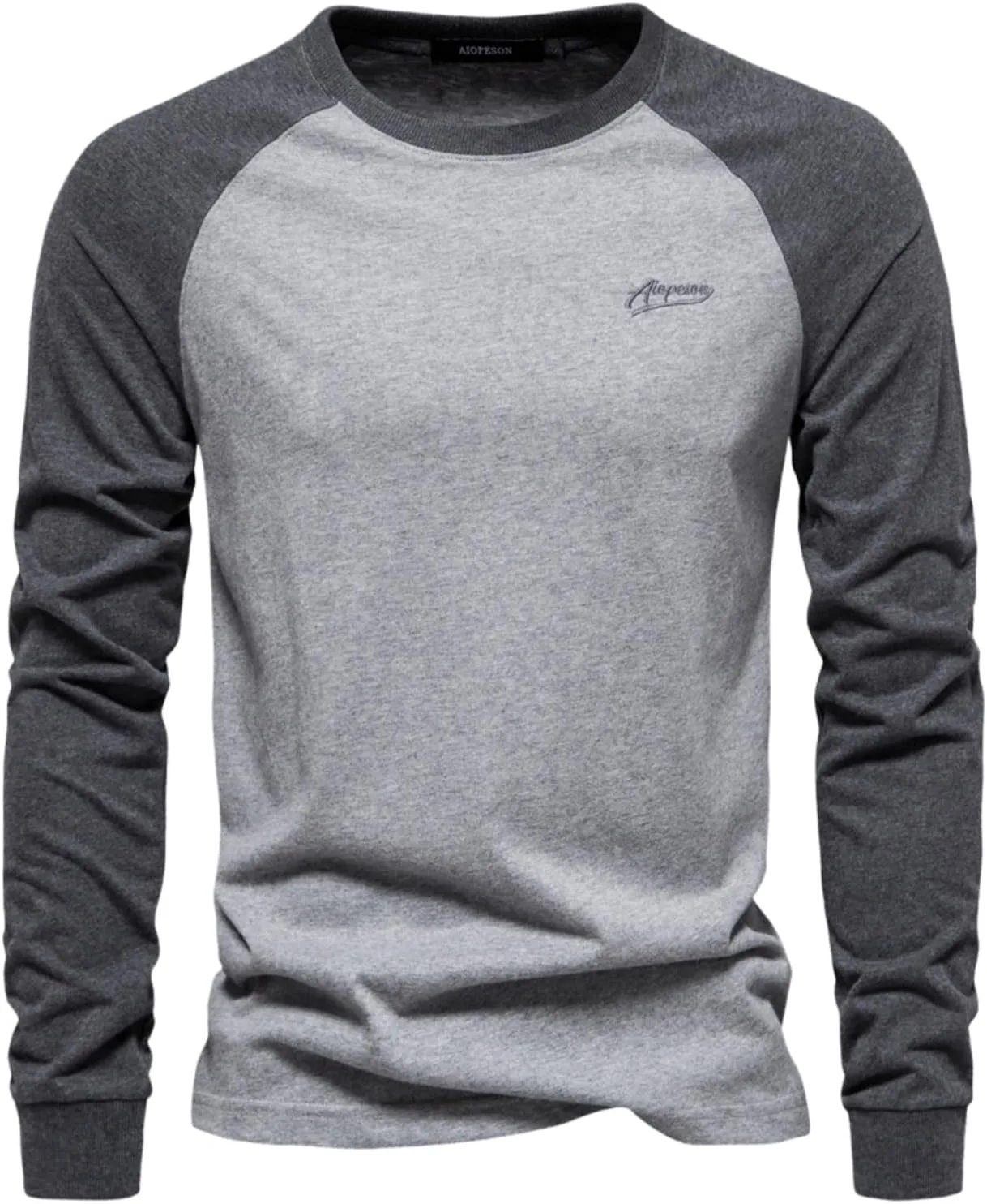 

Мужская бейсболка Raglan с длинным рукавом Slim-Fit Quskc