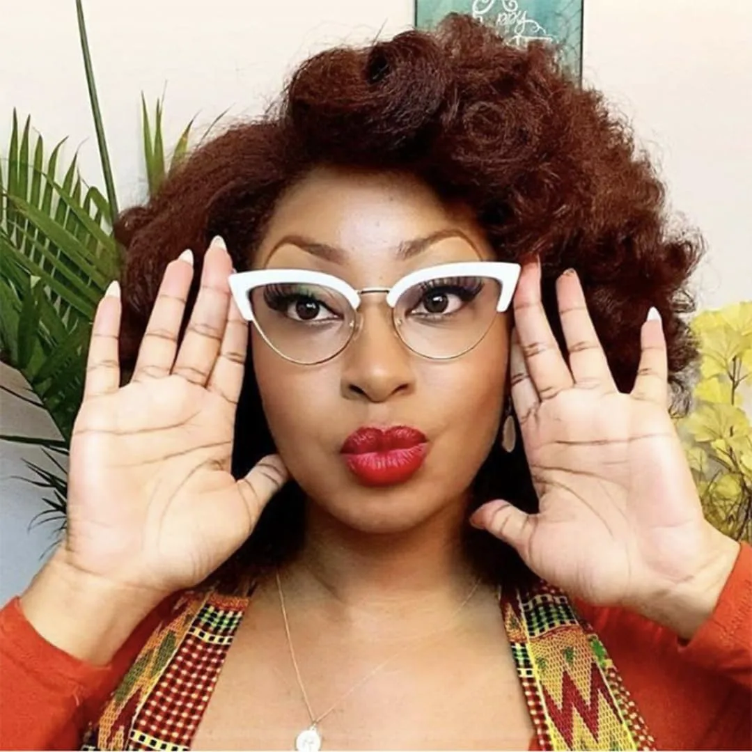 

Солнцезащитные очки с защитой UV400 | «Кошачий глаз» в толстой оправе | для женщин и мужчин, для занятий спортом на открытом воздухе и вождения Generic, Black Gray