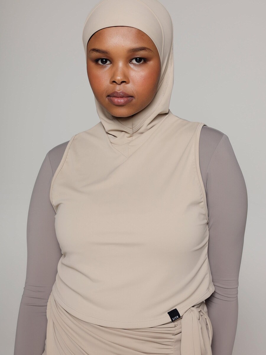 

Купальник-футболка SIYA Swimwear Hijab, песочный, Бежевый, Купальник-футболка SIYA Swimwear Hijab, песочный