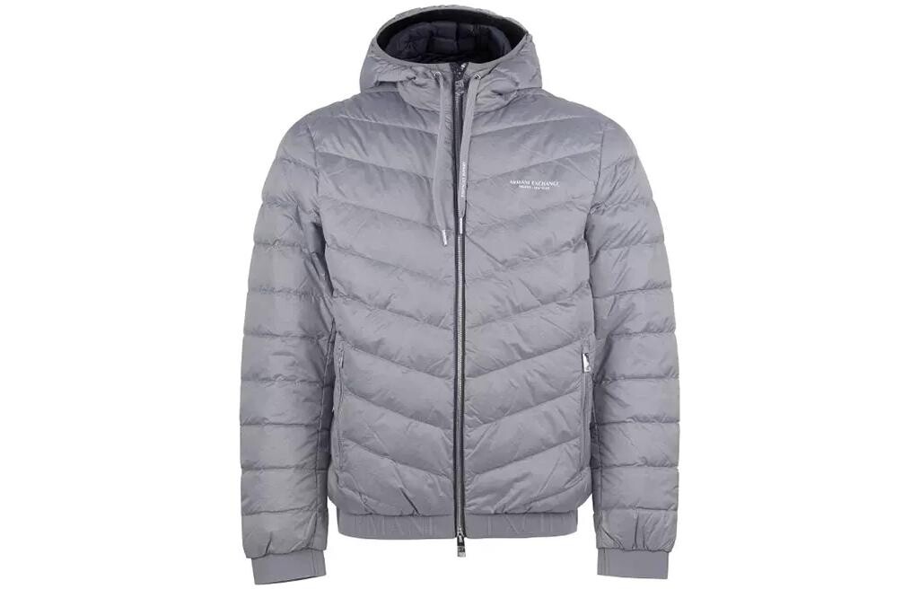 

Пуховик мужской серый Armani Exchange, серый