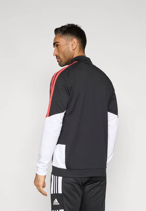 Куртка для соревнований tiro 26, тренировочная куртка Adidas Performance, Black/Semi Lucid Red — фото 3