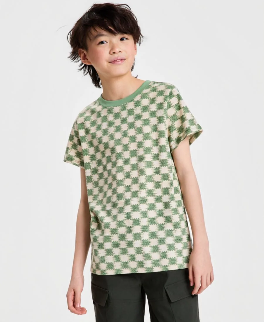 Детская клетчатая футболка XS-XL Epic Threads, Papyrus