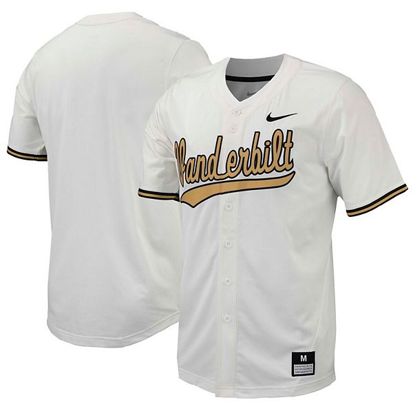Мужская белая бейсбольная майка Vanderbilt Commodores Nike — фото 2