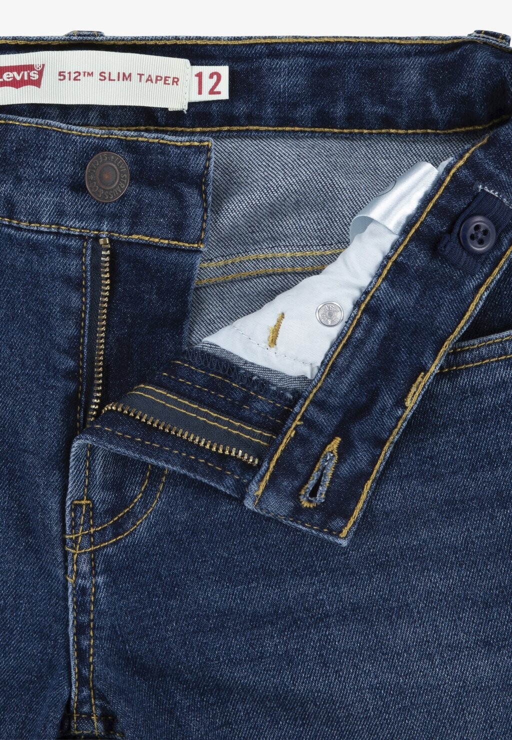 Джинсы узкого кроя 512 SLIM TAPER Levi's, синий деним — фото 3